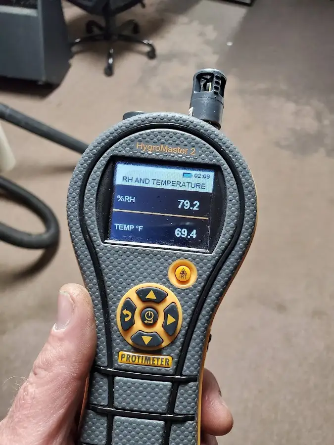 Moisture meter humidity assessment for Mold Remediation & Removal in Titusville